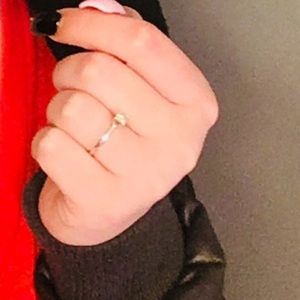 Quarter carrot diamond engagement ring